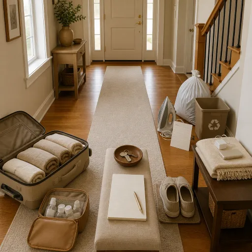 The essential pre trip checklist to close your home and pack stress free