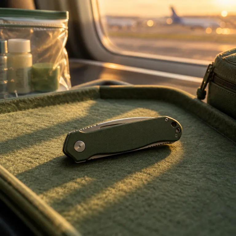 Can you bring a pocket knife on a plane for a short trip ? A precise guide for weekend travelers